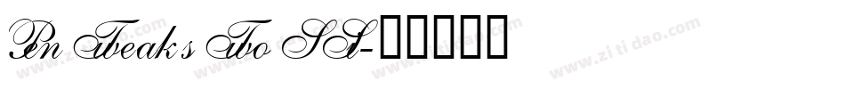 Pen Tweaks Two SSi字体转换